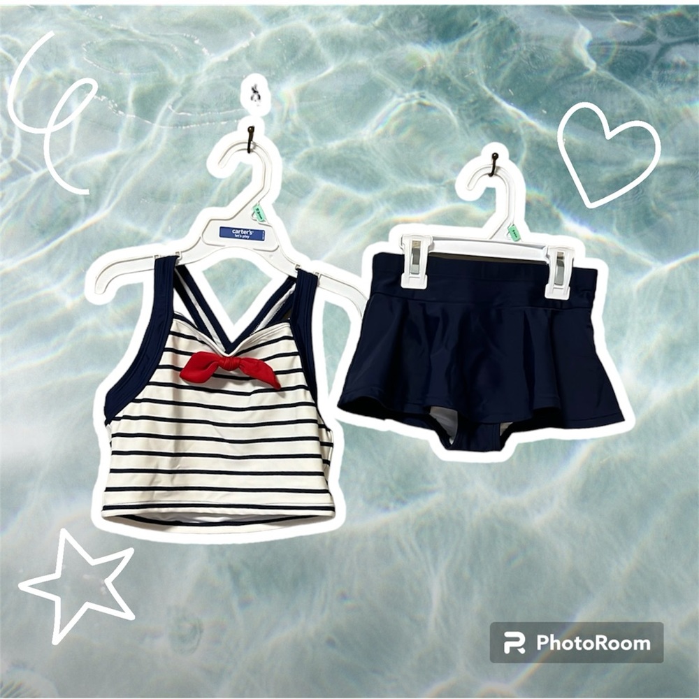 🖤Hanna Andersson sailor swimming suit youth🖤